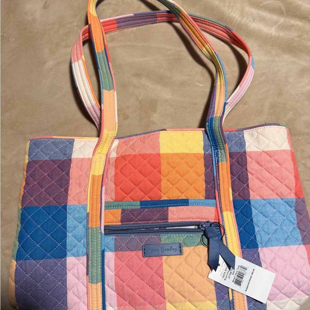 Vera Bradley Colorful Patchwork Tote